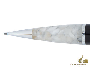 Aurora Aurea Minima Luna Sketch pen, Marbled resin, Chrome trim, Limited Ed.