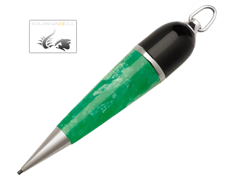 Aurora Aurea Minima Terra Sketch pen, Marbled resin, Chrome trim, Limited Ed.