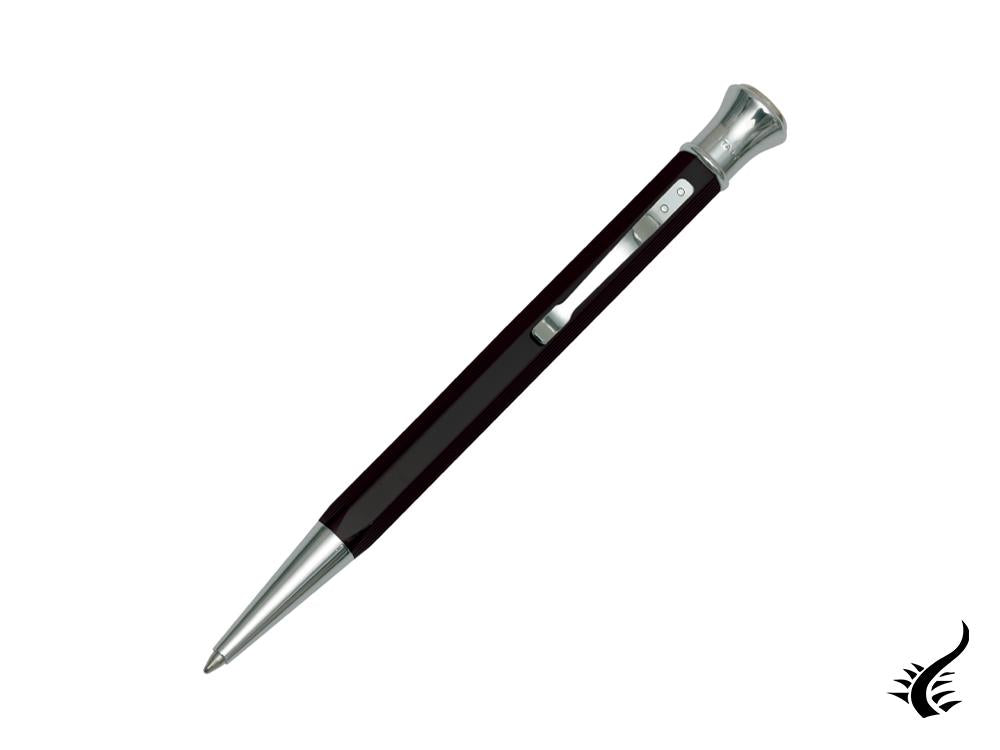 Stylo à bille Aurora Permanento - Effet graphite noir - 232N