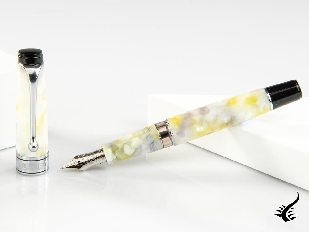 Stylo plume Aurora Caleidoscopio Luce Bianca, édition limitée, 996-CKW