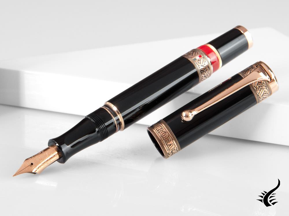 Aurora Dante Inferno Fountain Pen, Limited and Numbered Edition, 920PN