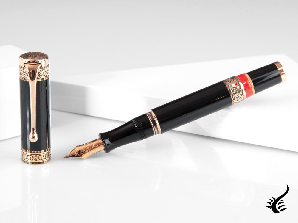 Aurora Dante Inferno Fountain Pen, Limited and Numbered Edition, 920PN