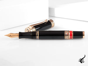 Aurora Dante Inferno Fountain Pen, Limited and Numbered Edition, 920PN