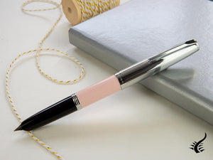 Aurora Duo-Cart Fountain Pen, Pink Resin, DC57-CPM