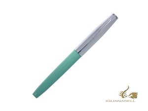 Stylo roller Aurora Duo-Cart, résine verte, DC77-CV