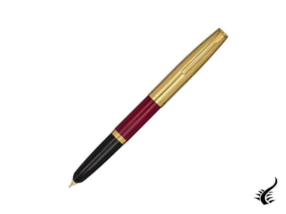 Aurora Duo-Cart Rollerball pen, Red Resin, Duo-Cart, DC77-DX