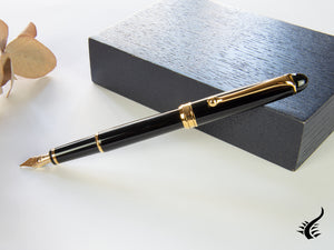 Aurora 88 Small Fountain Pen, Resin, Gold plated, 810