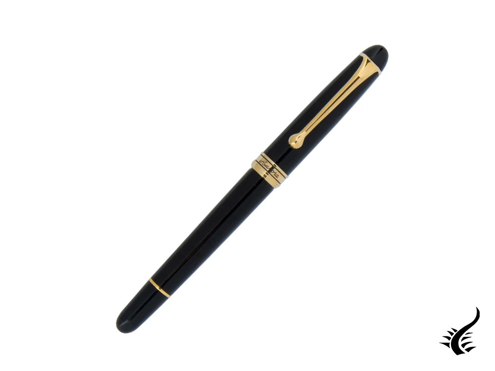 Aurora 88 Small Fountain Pen, Resin, Gold plated, 810