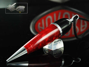 Aurora Aurea Minima Fuoco Sketch pen, Marbled resin, Chrome trim, Limited Ed.