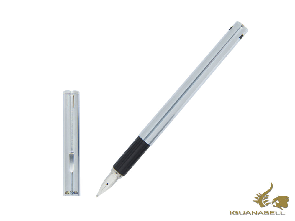 Aurora Hastil Satined Ecosteel Fountain Pen, 027