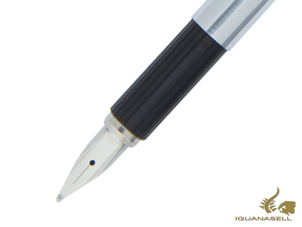 Aurora Hastil Satined Ecosteel Fountain Pen, 027