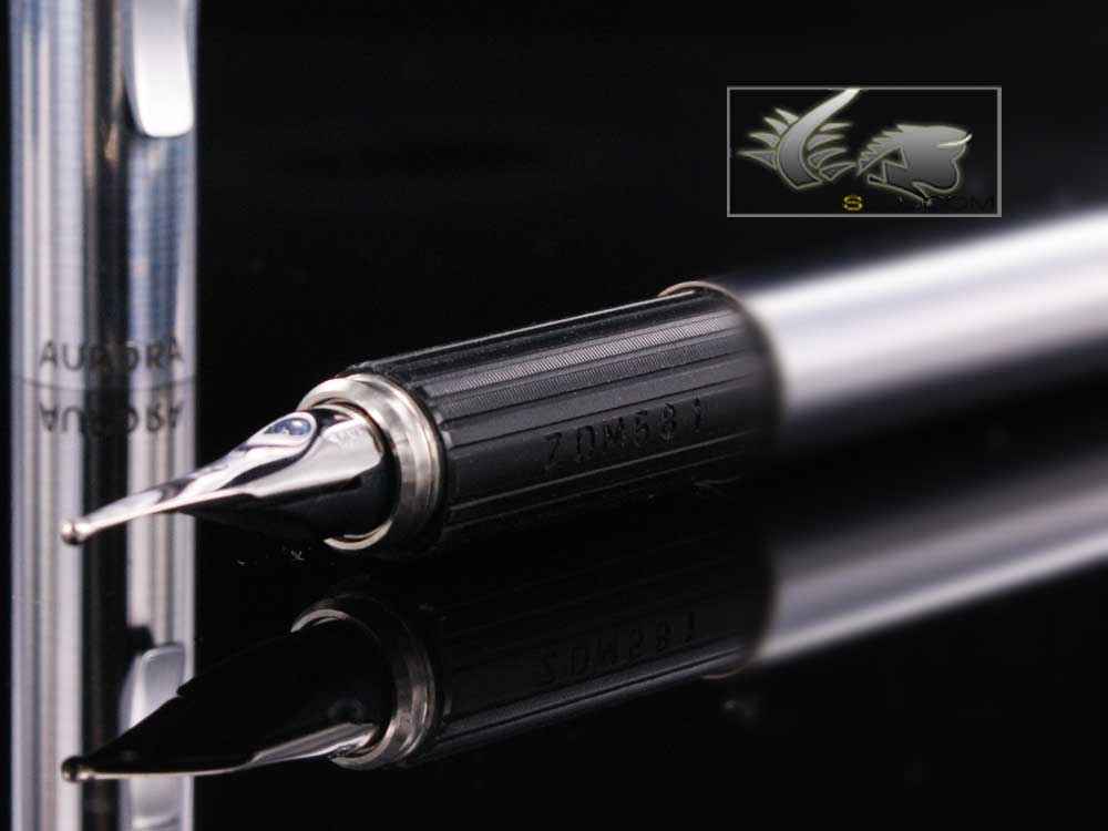 Stylo plume Aurora Hastil Micro Engraved Ecosteel, 032