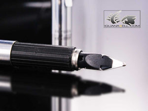 Stylo plume Aurora Hastil Micro Engraved Ecosteel, 032