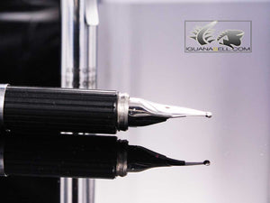 Aurora Hastil Micro Engraved Ecosteel Fountain Pen, 032