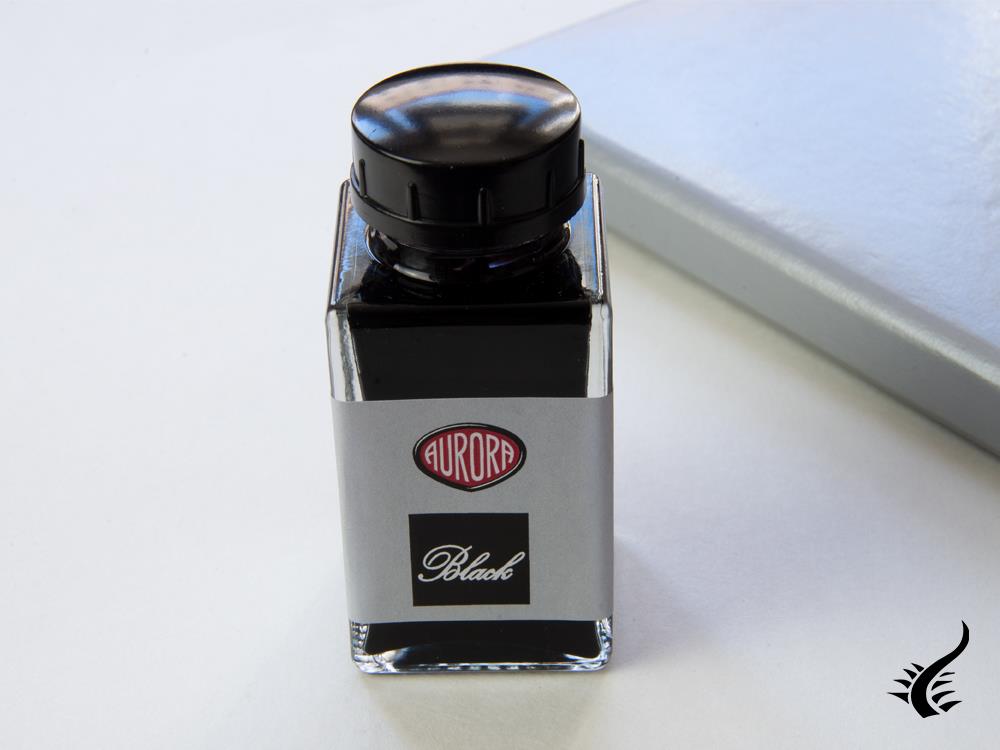 Aurora Ink Bottle, Black, 45ml, Crystal 125-N