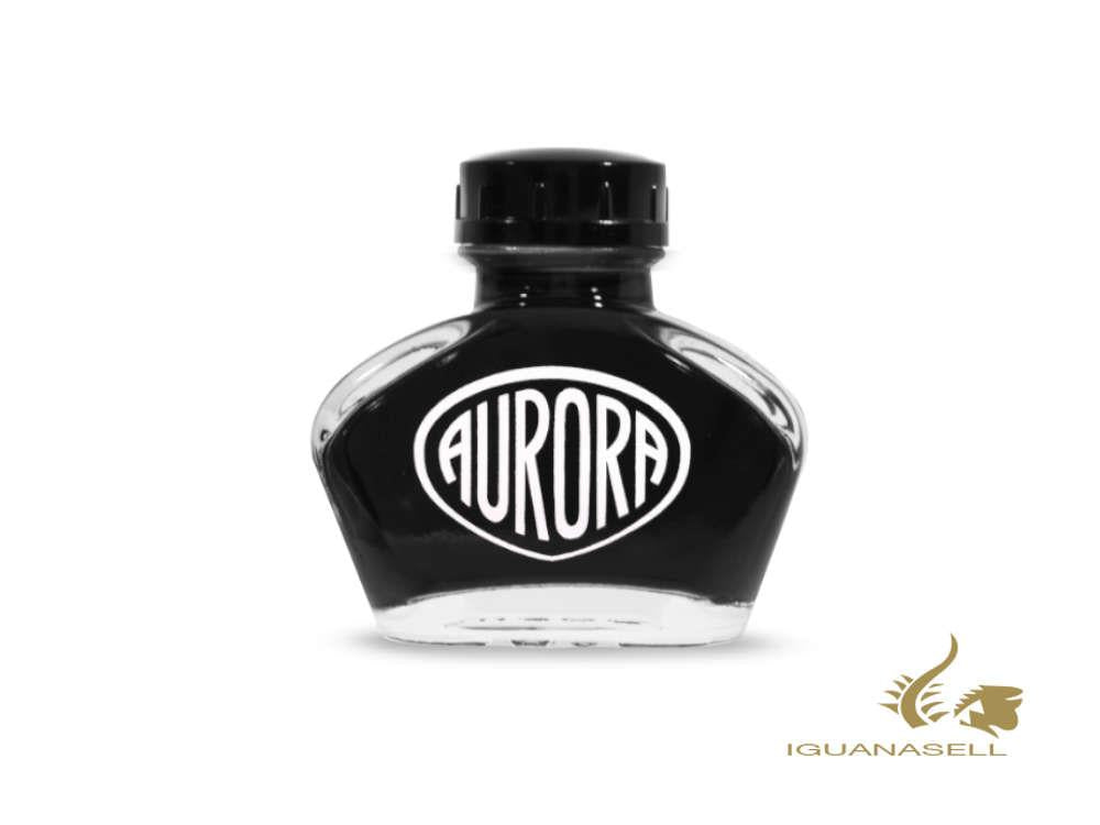 Aurora Ink Bottle, Black, 55ml, Crystal NC124-N