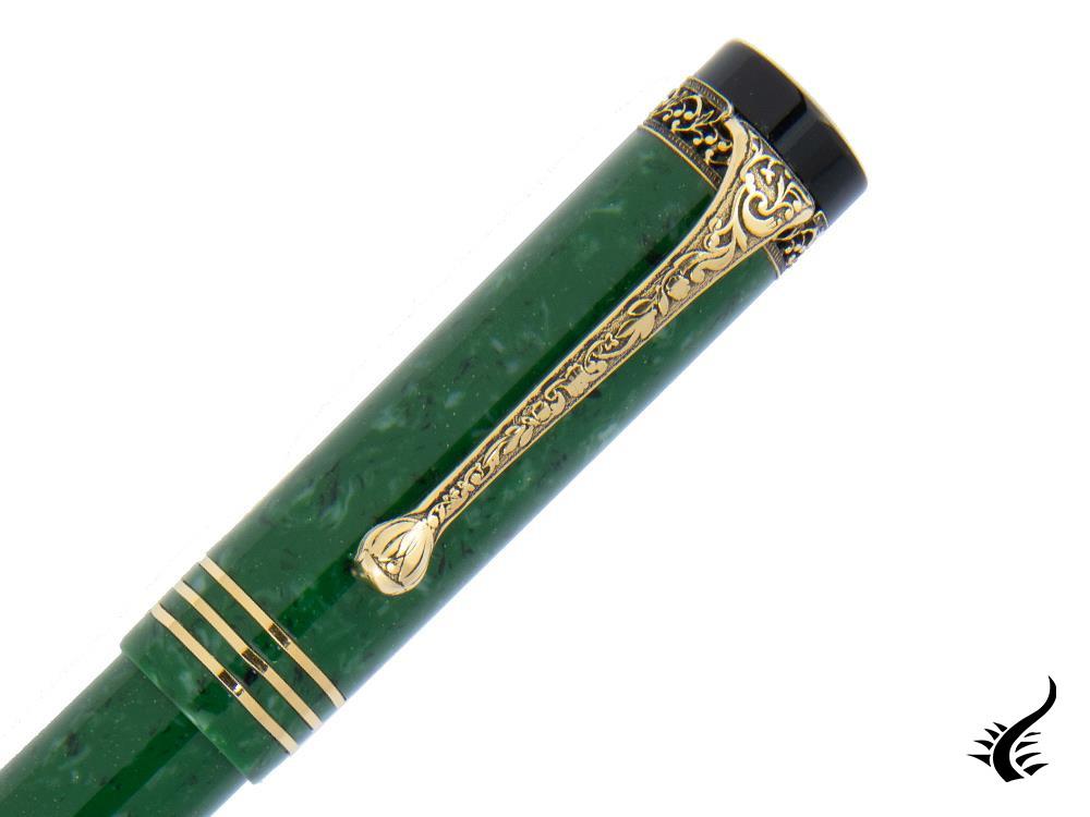 Stylo plume Aurora Internazionale en édition limitée, or 18 carats, 19A-V