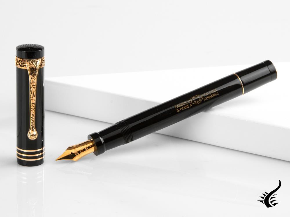 Stylo plume Aurora Internazionale édition limitée, noir, 19A-N