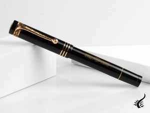 Aurora Internazionale Limited Edition Fountain Pen, Black, 19A-N