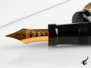 Aurora Internazionale Limited Edition Fountain Pen, Black, 19A-N