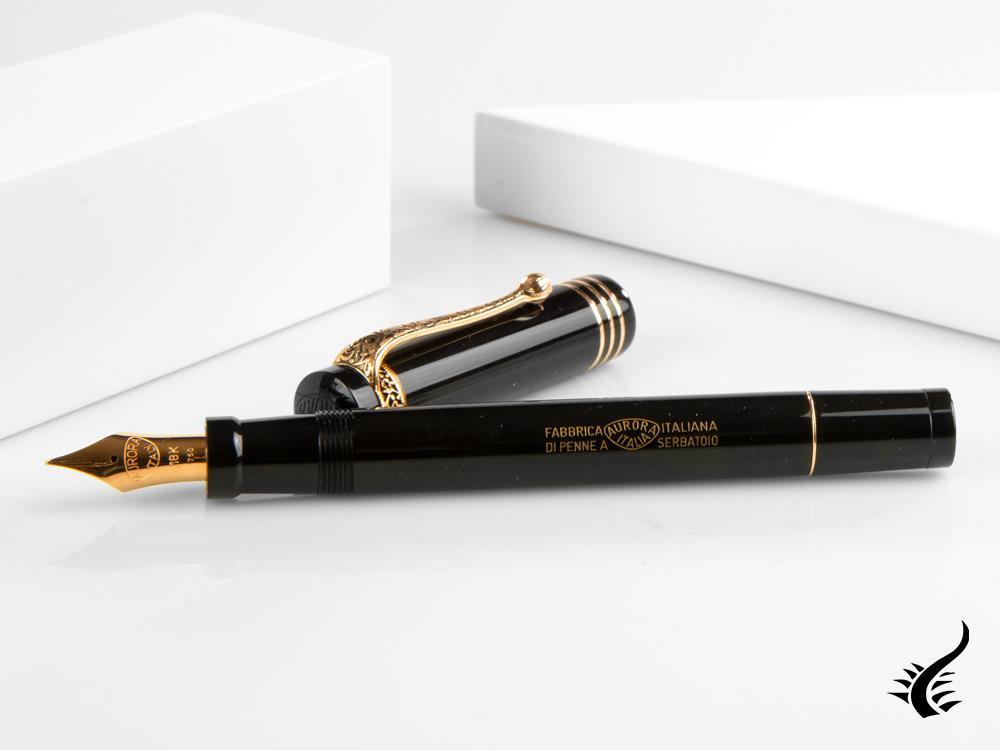 Aurora Internazionale Limited Edition Fountain Pen, Black, 19A-N