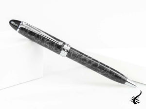 Aurora Ipsilon Ballpoint pen, Grey lacquer, Chrome trim, B33CG