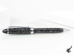 Aurora Ipsilon Ballpoint pen, Grey lacquer, Chrome trim, B33CG