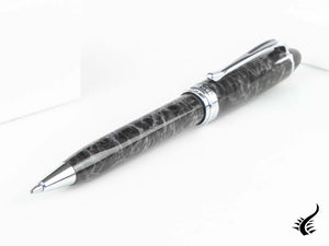 Aurora Ipsilon Ballpoint pen, Grey lacquer, Chrome trim, B33CG