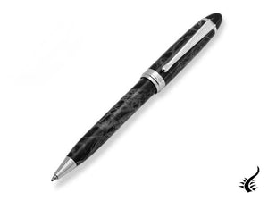 Aurora Ipsilon Ballpoint pen, Grey lacquer, Chrome trim, B33CG