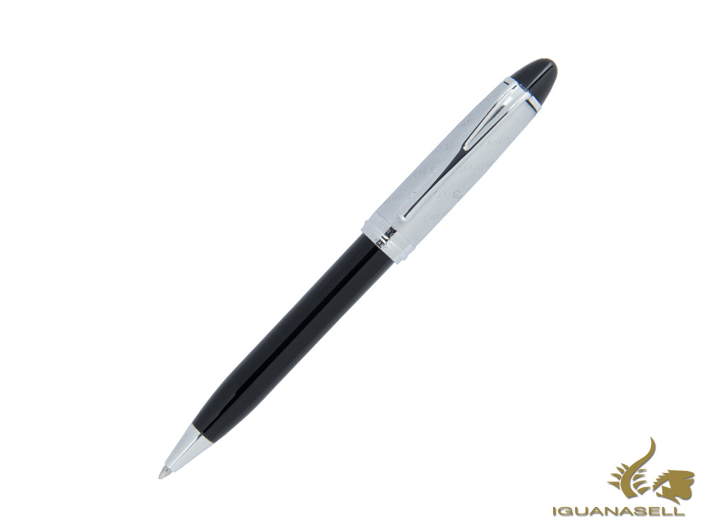 Aurora Ipsilon Ballpoint pen, Resin, Chrome trim, B31CD