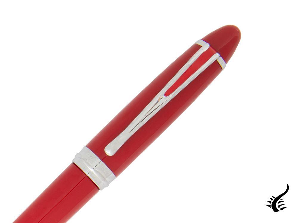 Stylo plume Aurora Ipsilon De Luxe en résine rouge B12CRM