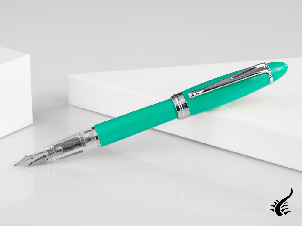 Aurora Ipsilon Demo Colors INTUITIVO Fountain Pen, Resin, Blue, B09-CVS