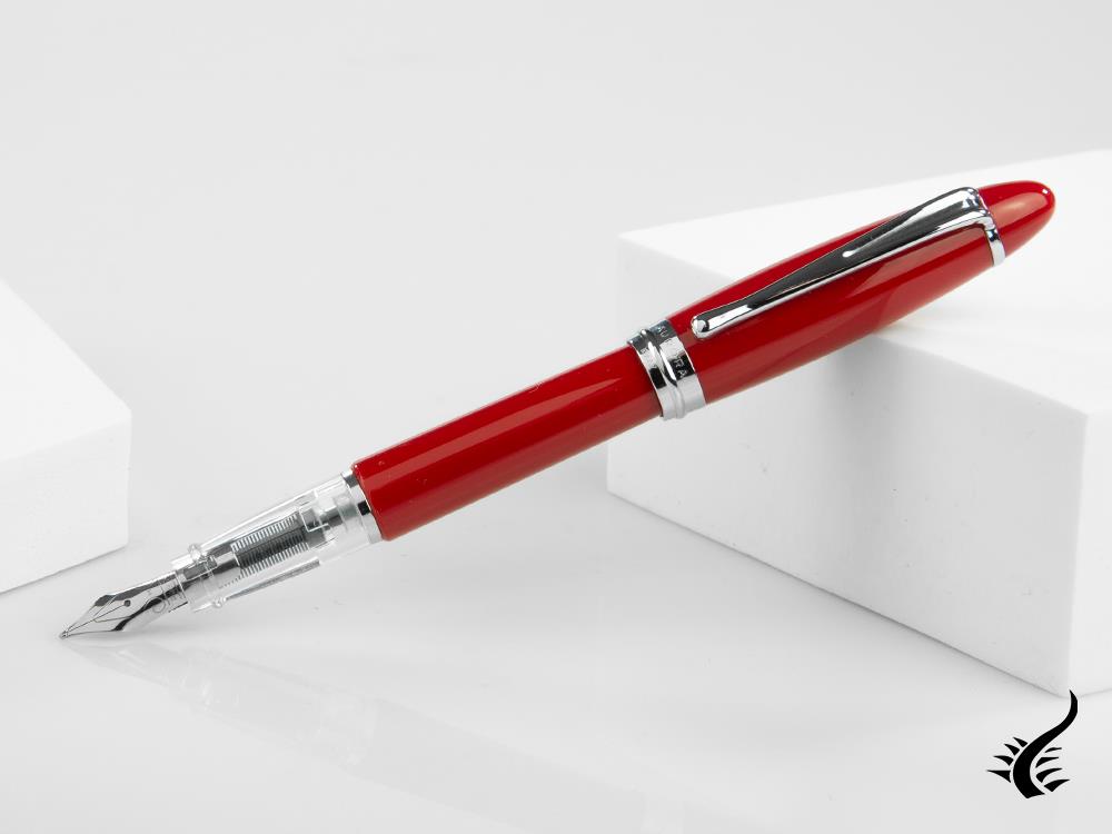 Aurora Ipsilon Demo colors PASSIONALE Fountain Pen, Resin, Red, B09-CR