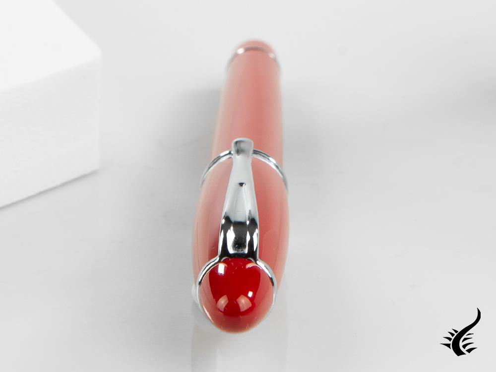 Aurora Ipsilon Demo colors PASSIONALE Fountain Pen, Resin, Red, B09-CR