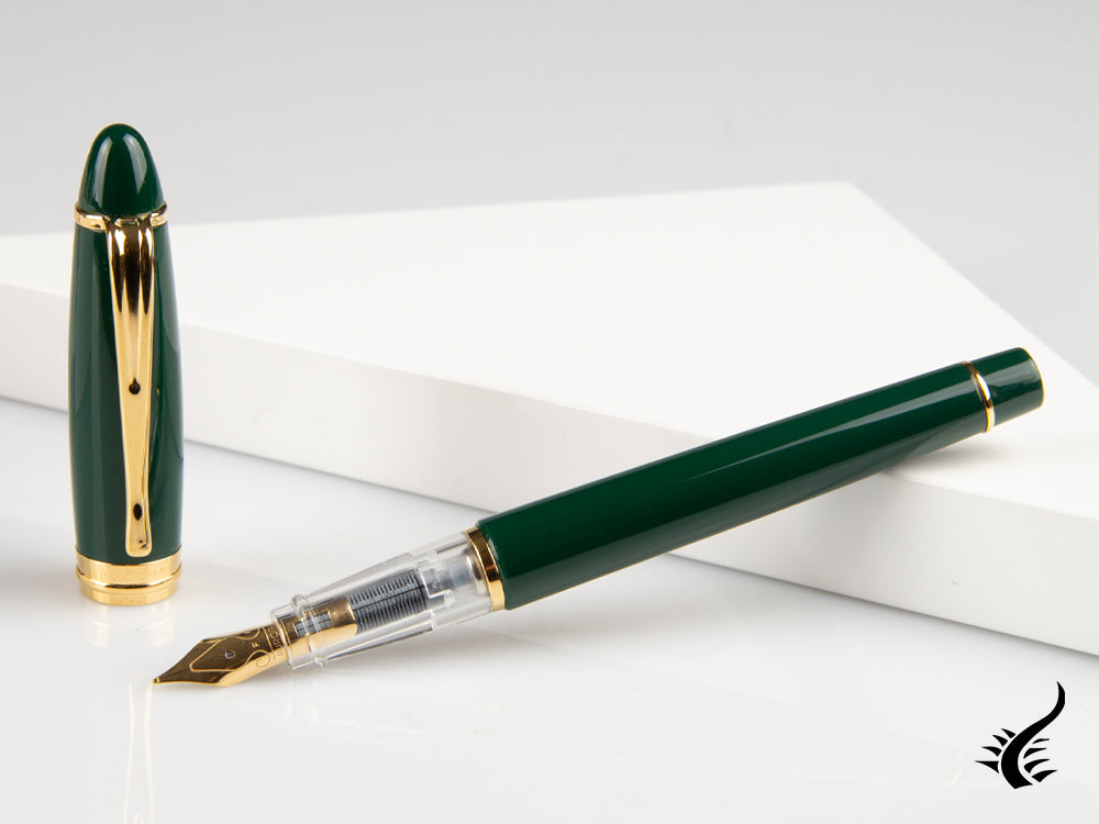 Aurora Ipsilon Demo colors SOGNATORE Fountain Pen, Resin, Green, B09-DV