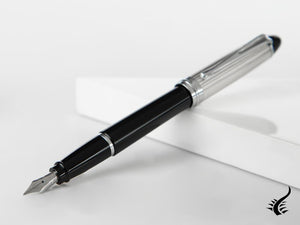 Stylo plume Aurora Ipsilon - Argent 925 et résine - B14CN