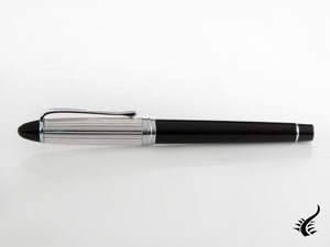 Aurora Ipsilon Fountain Pen - 925 Silver & Resin -B14CN