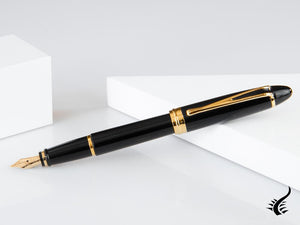 Stylo plume Aurora Ipsilon, résine, noir, B12N