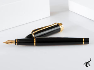 Stylo plume Aurora Ipsilon, résine, noir, B12N