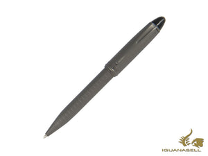 Stylo à bille Aurora Ipsilon Full Metal Black, Ruthénium, B36-RQ