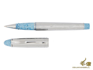 Aurora Ipsilon ICE Rollerball Pen, Chrome, Special Edition, B76-I