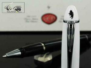 Aurora Ipsilon Rollerball, Aurora Ipsilon Rollerball pen, Rhodium trim, B75JWN