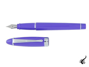 Stylo plume Aurora Ipsilon Spring, résine, violet, garniture chromée, B11-CVI