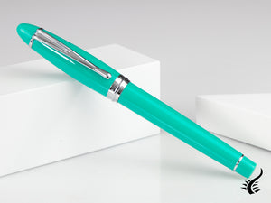 Aurora Ipsilon Summer Fountain Pen, Resin, Green, Chrome Trim, B11-CVS