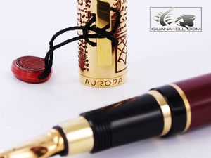 Stylo plume Aurora édition limitée, résine, or 18 carats, 938