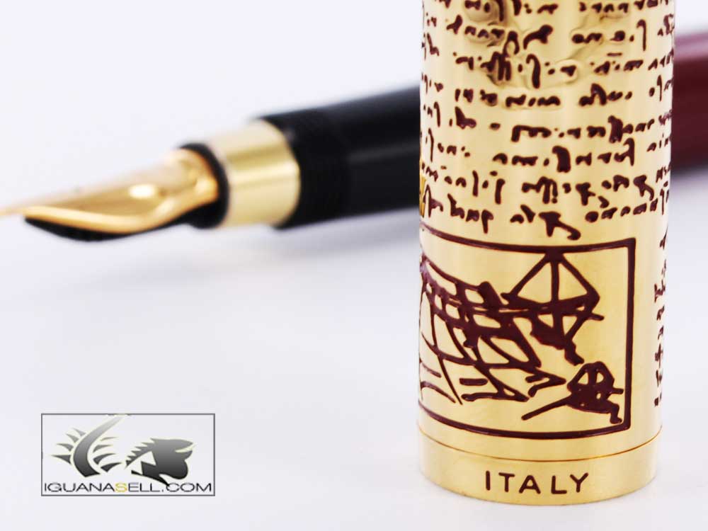 Aurora Limited Edition Fountain Pen, Resin, 18k Gold, 938