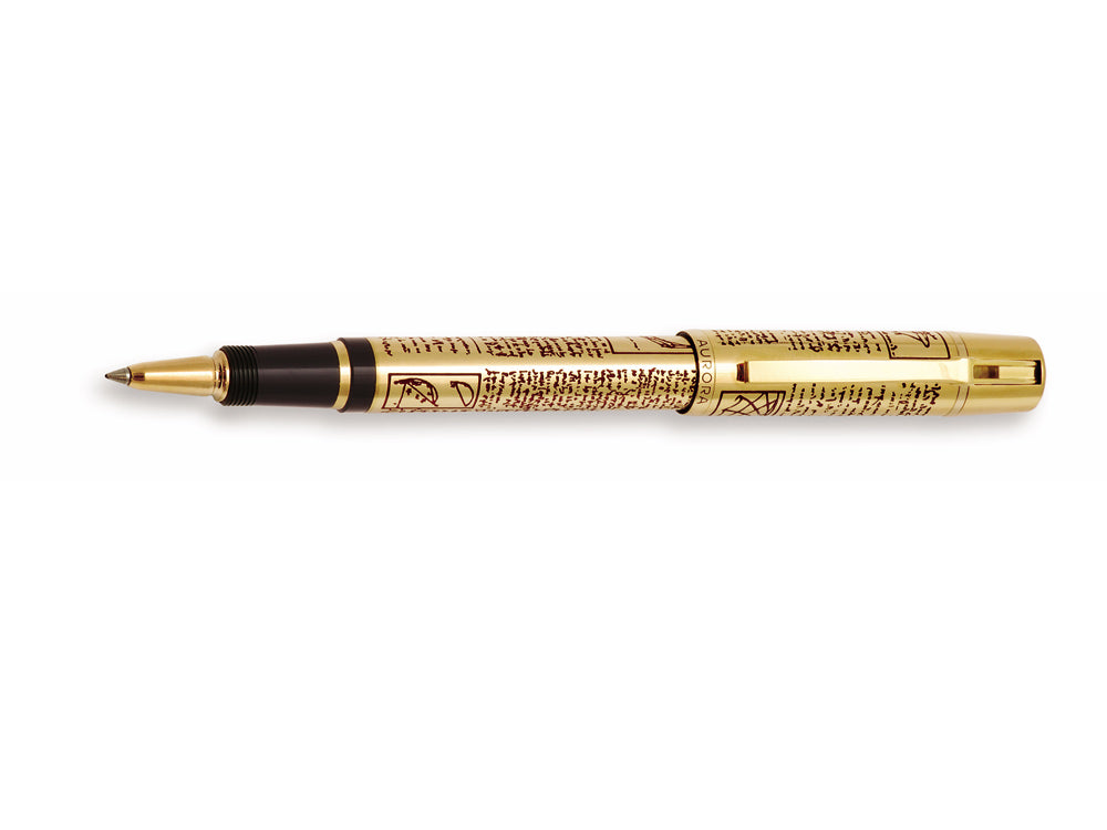 Aurora Leonardo da Vinci Stylo Roller Édition Limitée Vermeil - 979