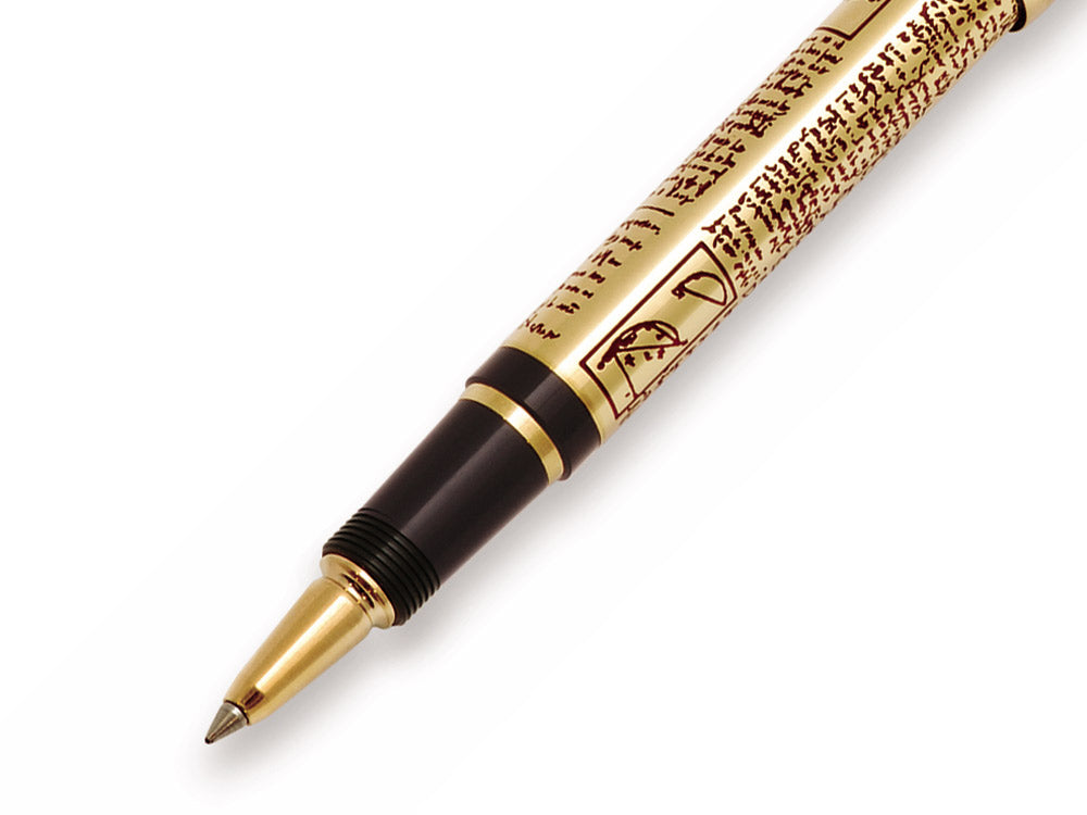 Aurora Leonardo da Vinci Stylo Roller Édition Limitée Vermeil - 979