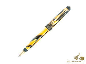 Aurora Limited Edition Ballpoint pen, Marbled resin, Gold trim, 526