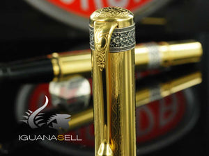 Stylo plume Aurora 75e anniversaire édition limitée, vermeil